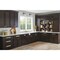Jeffrey Alexander 1-1/4" Overall Length Satin Bronze Square Renzo Cabinet Knob 141SBZ - alternate 6